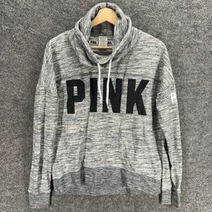 Victoria's Secret Sweater Pullover Women S Small Gray Knit Long Sleeve Cowl Neck